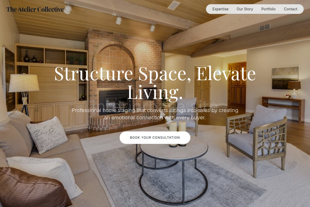 Monochrome Home Staging
